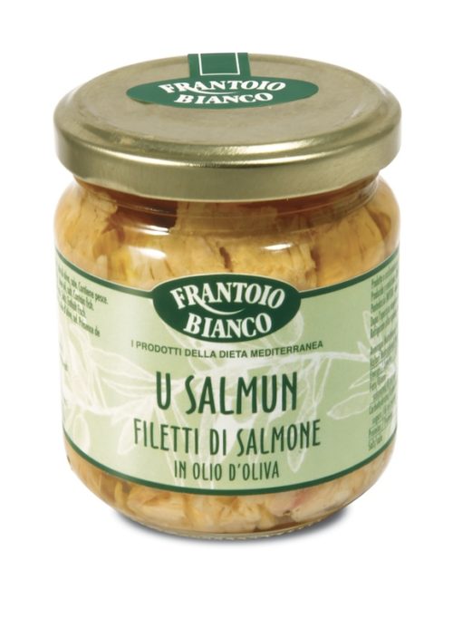 Lachsfilets in Olivenöl 195gr.
